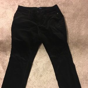 Black Corduroy Talbot Pants